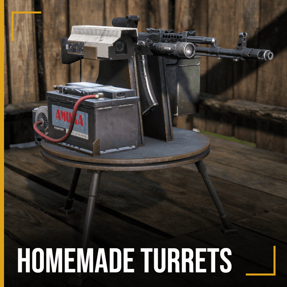 Homemade Turrets